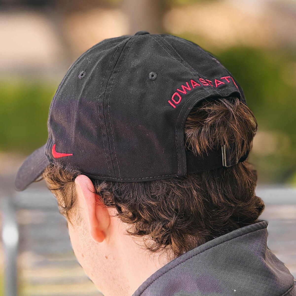 Nike I-State Fanwear 26 Black Unstructured Club Hat back